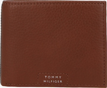 Porte-monnaies TOMMY HILFIGER en marron : devant