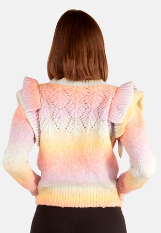 TOOche Knit cardigan 'Rainbow' in Mixed colours