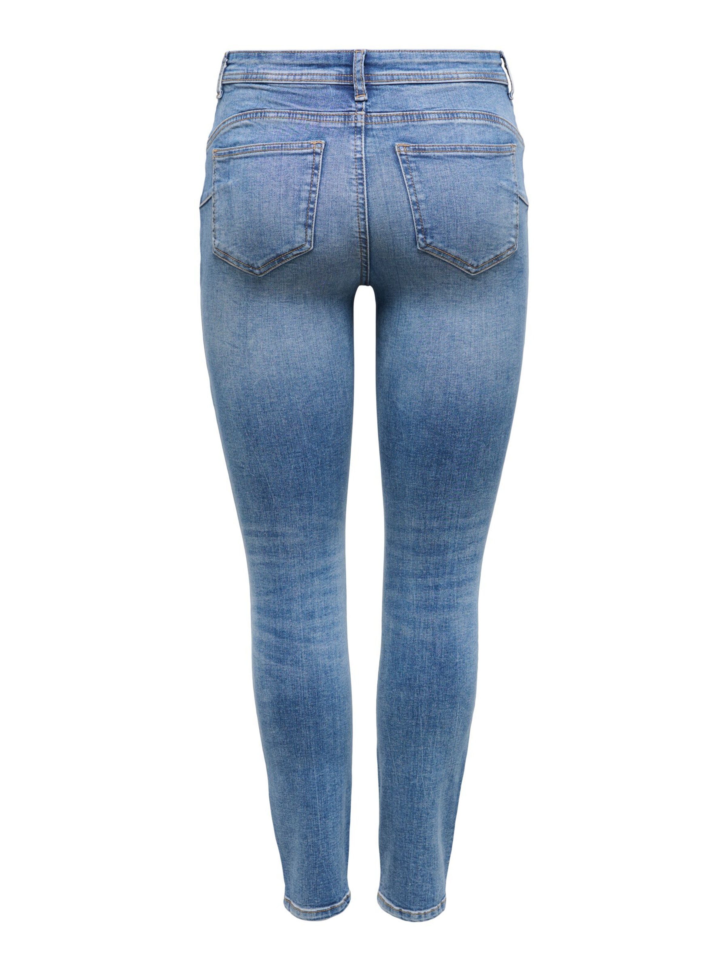 JDY Regular Jeans 'JDYFINA' in Blauw