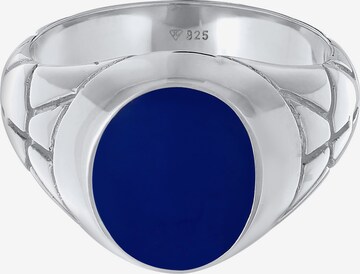 KUZZOI Ring 'Siegelring' in Blue