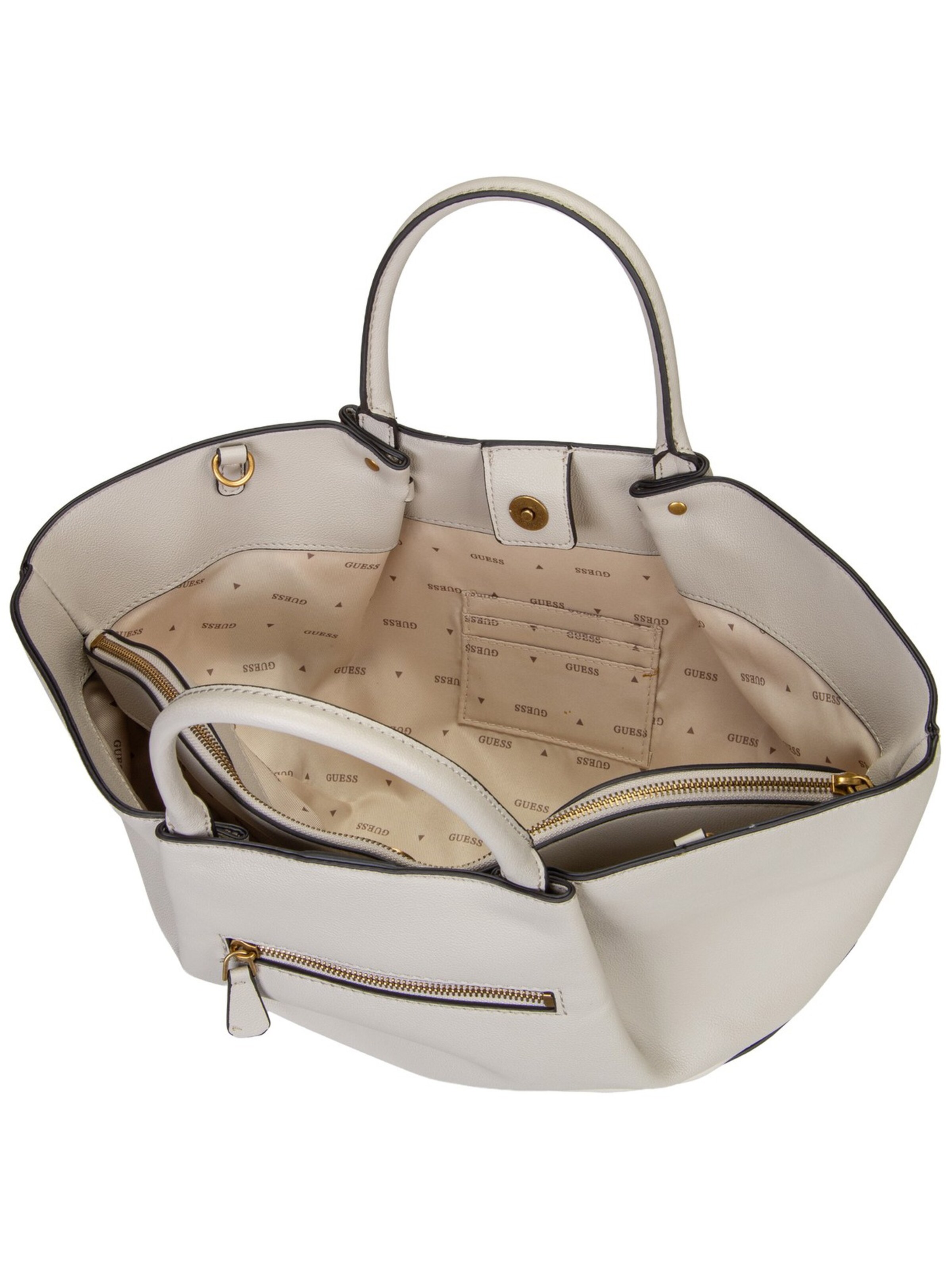 GUESS Handbag 'Allegra' in Beige
