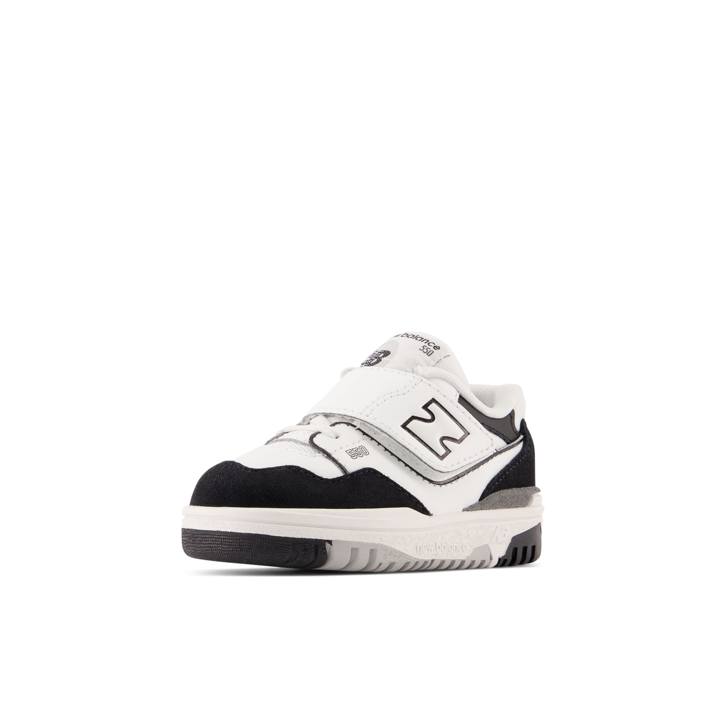 Baskets '550 Bungee Lace' new balance en noir : devant