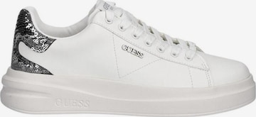 Sneaker bassa 'ELBINA10 FLFE10 ELE12' di GUESS in argento: frontale