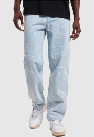 Karl Kani Loosefit Jeans in Blauw: voorkant