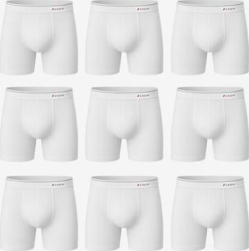 Erdem Boxershorts 'Erkek' in Wit: voorkant