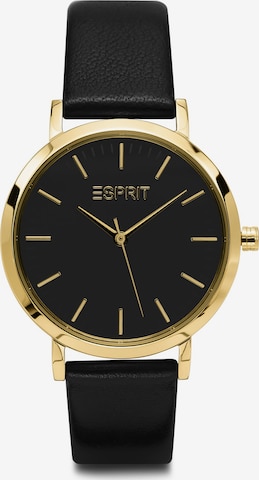 ESPRIT Analoog horloge in Zwart: voorkant