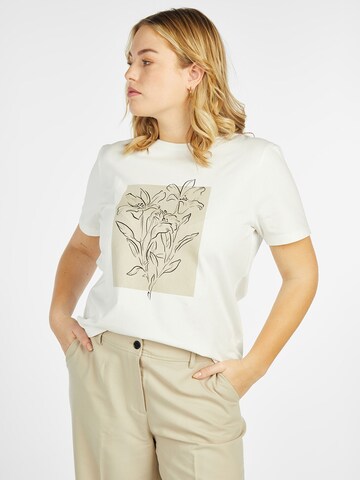 Lovely Sisters Shirt 'Taina' in White: front