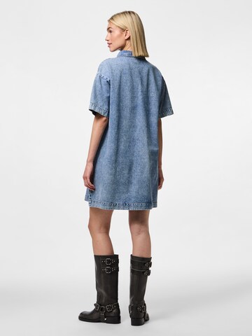 Rochie tip bluză 'KENYA' de la PIECES pe albastru