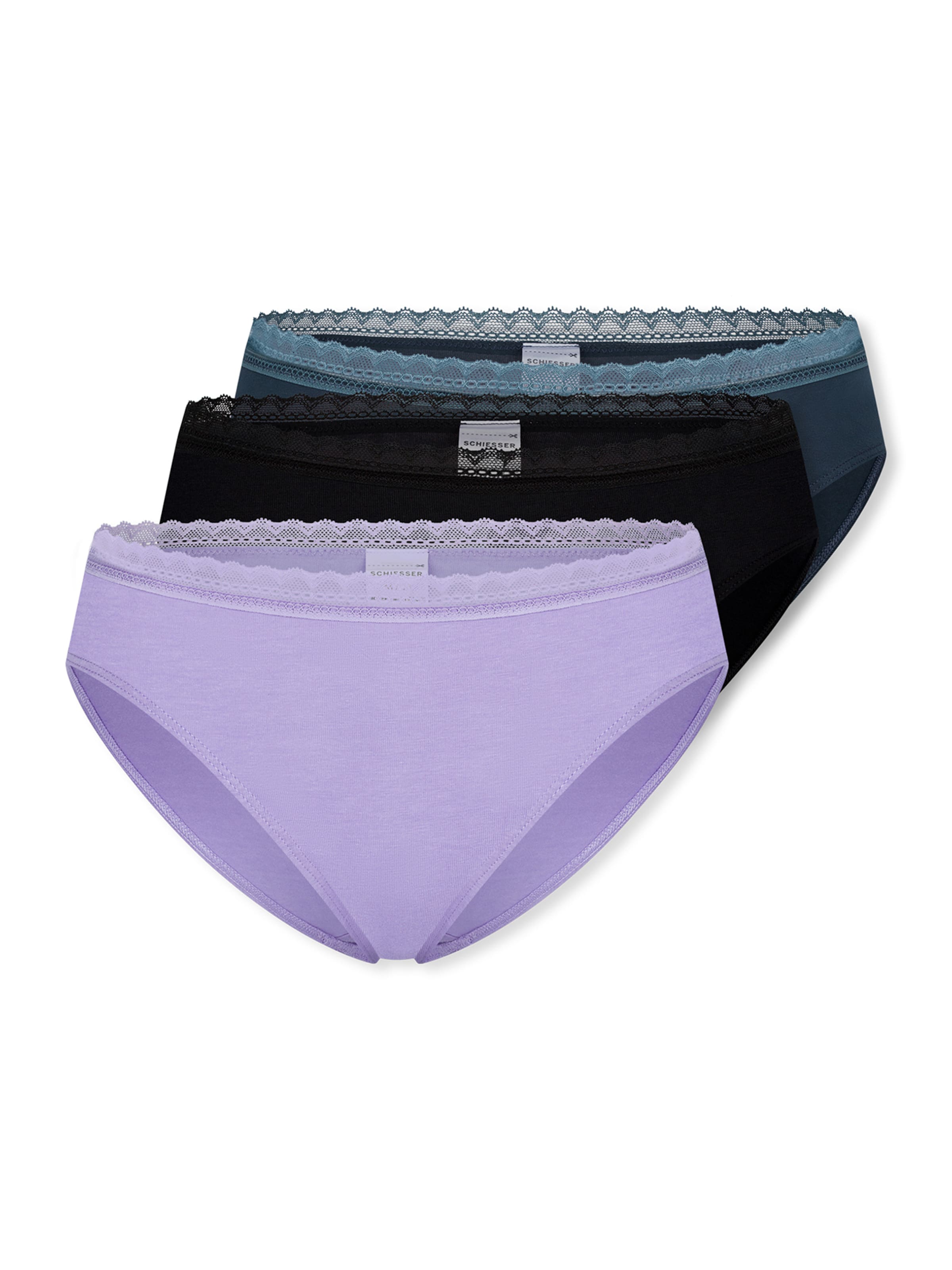 SCHIESSER Panty ' Modern Multi ' in Blue: front