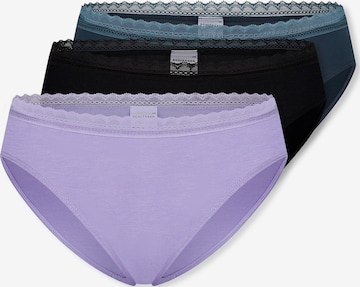 SCHIESSER Panty ' Modern Multi ' in Blue: front