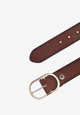 Ceinture b.belt Handmade in Germany en marron