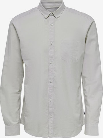 Only & Sons Hemd 'ONSAlvaro' in Grau: Vorderseite