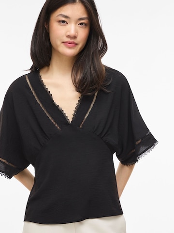 Chemisier 'VIRella' VILA en noir