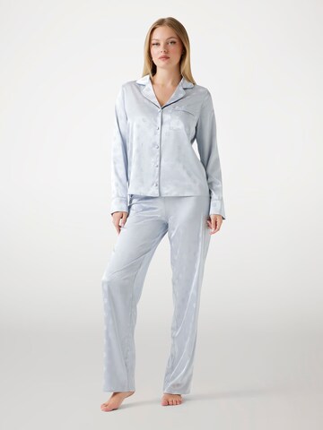 GUESS Pyjama 'Sylvie' in Blau: Vorderseite