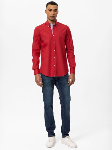 By Diess Collection Regular Fit Hemd in Rot