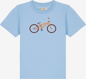 Maglietta 'Bmx' di watabout.kids in blu: frontale