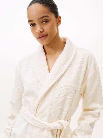 Peignoir court TOMMY HILFIGER en blanc