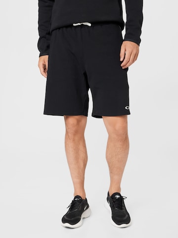 OAKLEY Обычный Спортивные штаны 'VIGOR ELLIPSE' в Черный: спереди