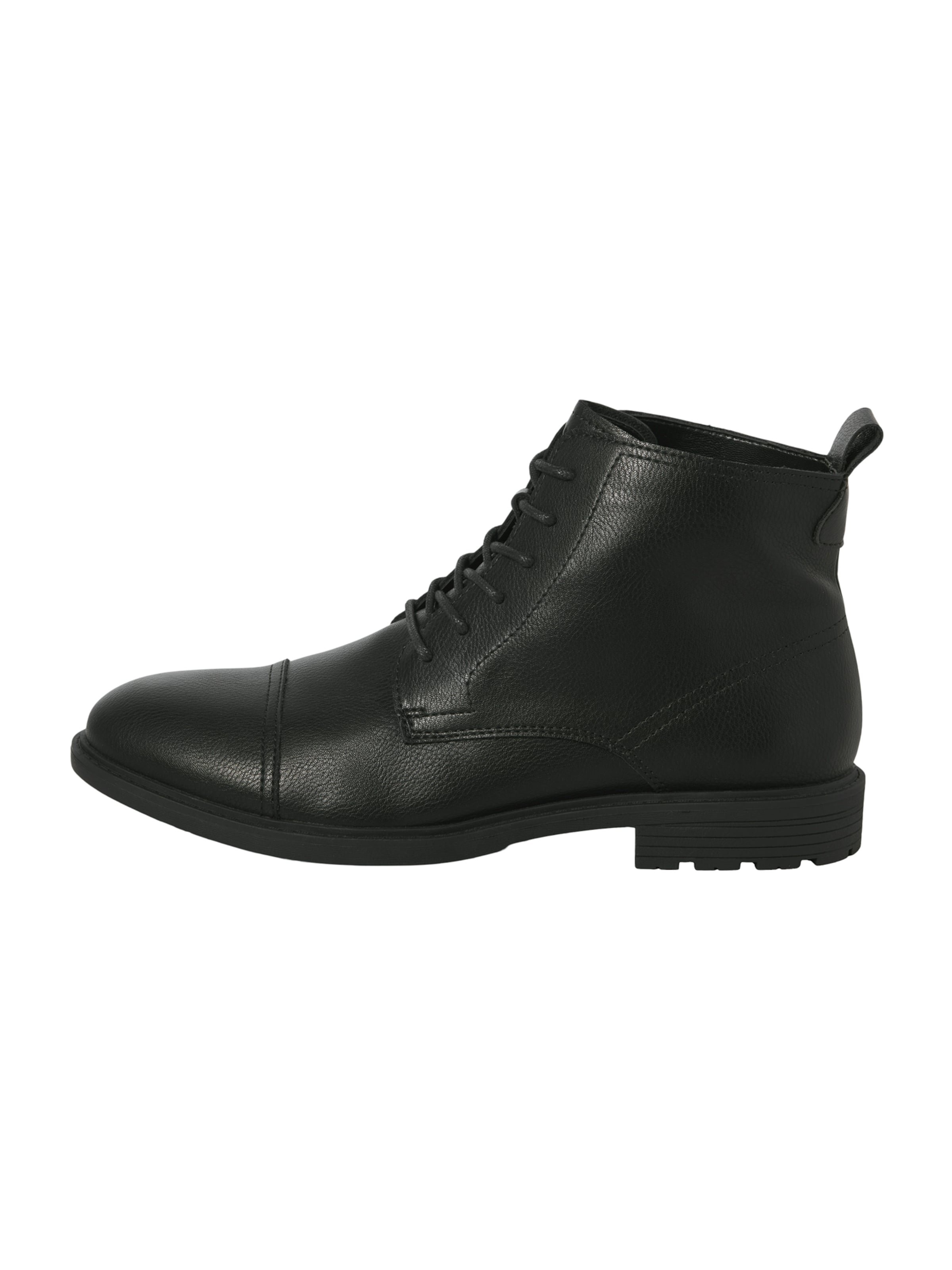 JACK & JONES Bottines à lacets 'JFWDANBY' en noir, Vue avec produit