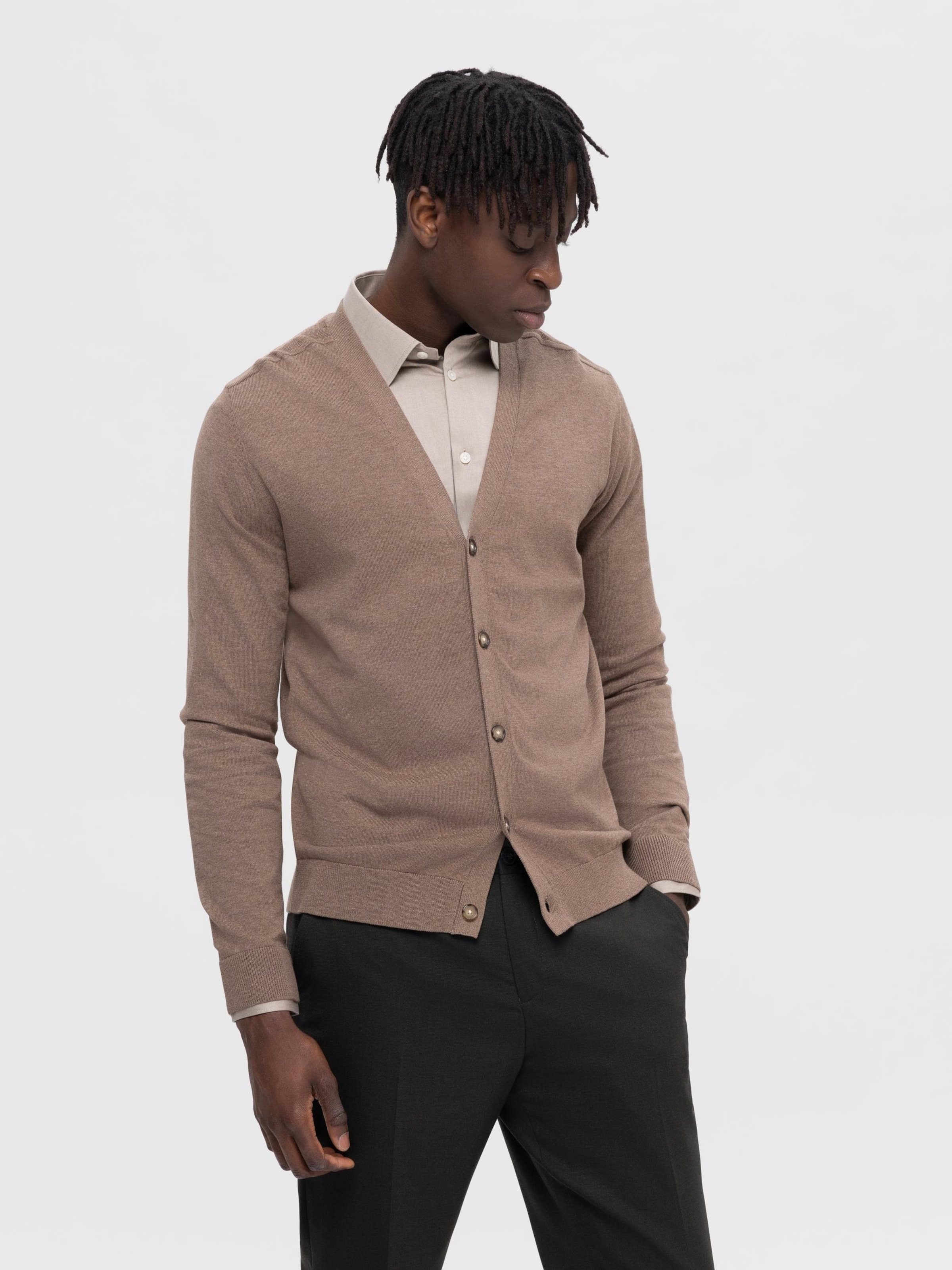 Mens lightweight cardigan deals