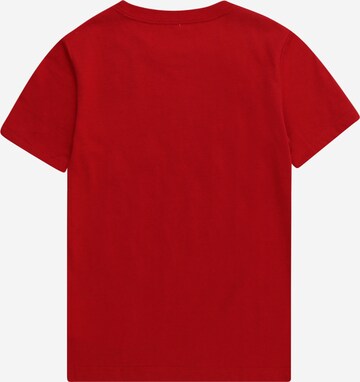 Jordan Shirt 'PRACTICE FLIGHT' in Red