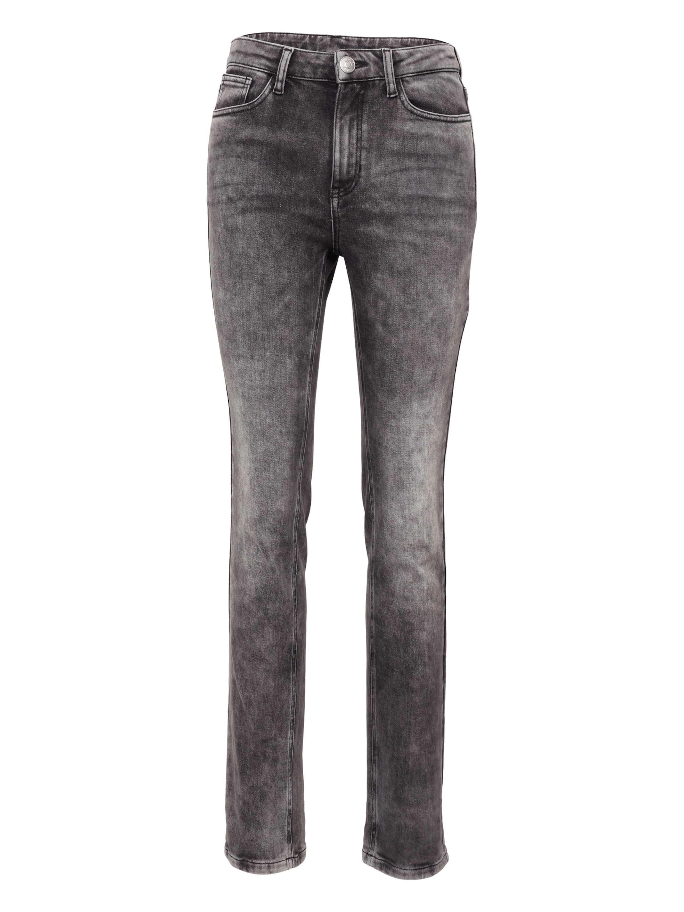 zero Skinny Jeans 'Orlando' in Grijs: voorkant
