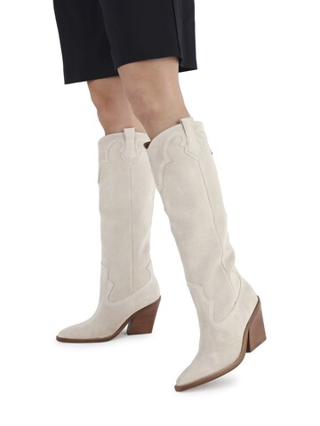 Bottes de cowboy ' New-Kole ' BRONX en beige : devant