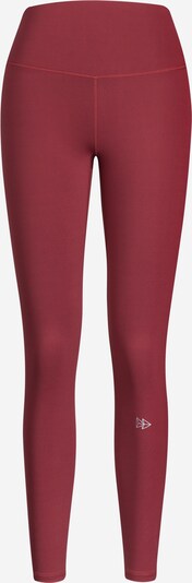 Yvette Sports Sporthose 'Charly' in weinrot / weiß, Produktansicht
