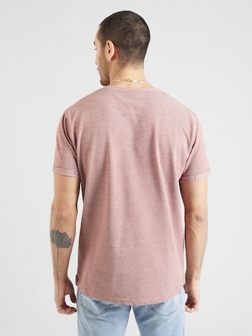 T-Shirt 'Rower' INDICODE JEANS en rouge
