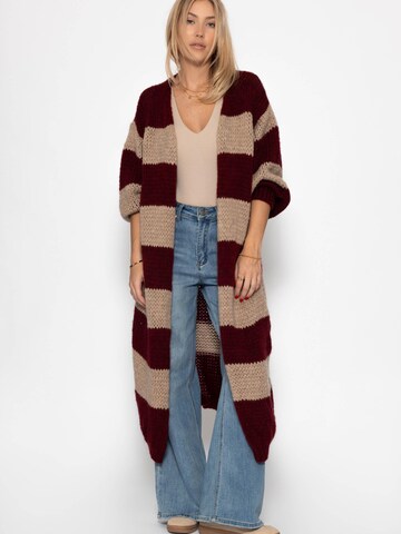 SASSYCLASSY Oversizestrickjacke‌‌‌‌‌ in Rot