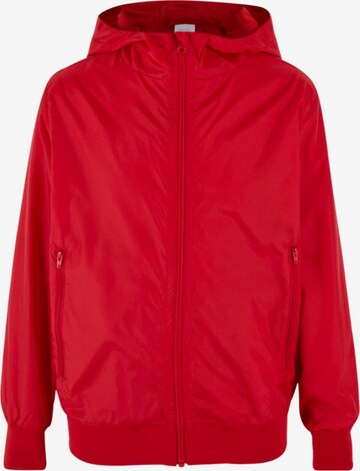 Urban Classics Between-Season Jacket in Red: front