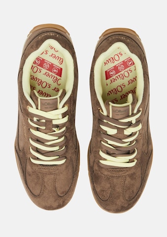 s.Oliver Sneakers laag in Bruin: bovenkant