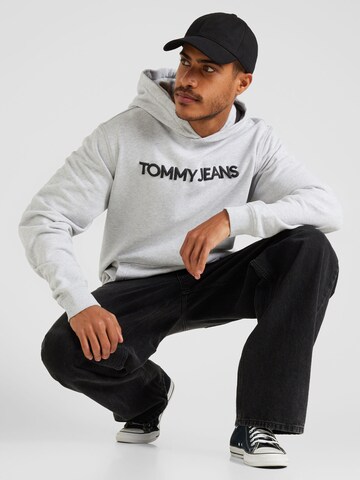 Tommy Jeans Μπλούζα φούτερ 'CLASSIC' σε γκρι