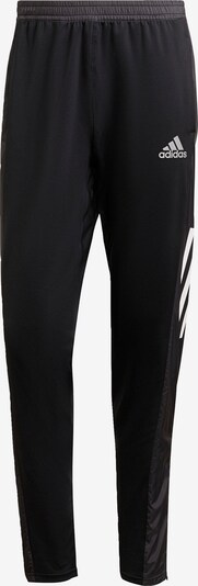 Pantaloni sport ADIDAS PERFORMANCE pe negru / alb, Vizualizare produs