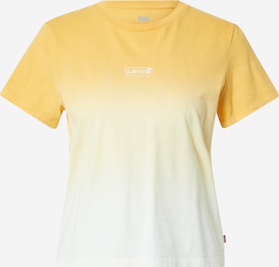 LEVI'S ® T-Shirt 'Jordie' in gelb / weiß, Produktansicht