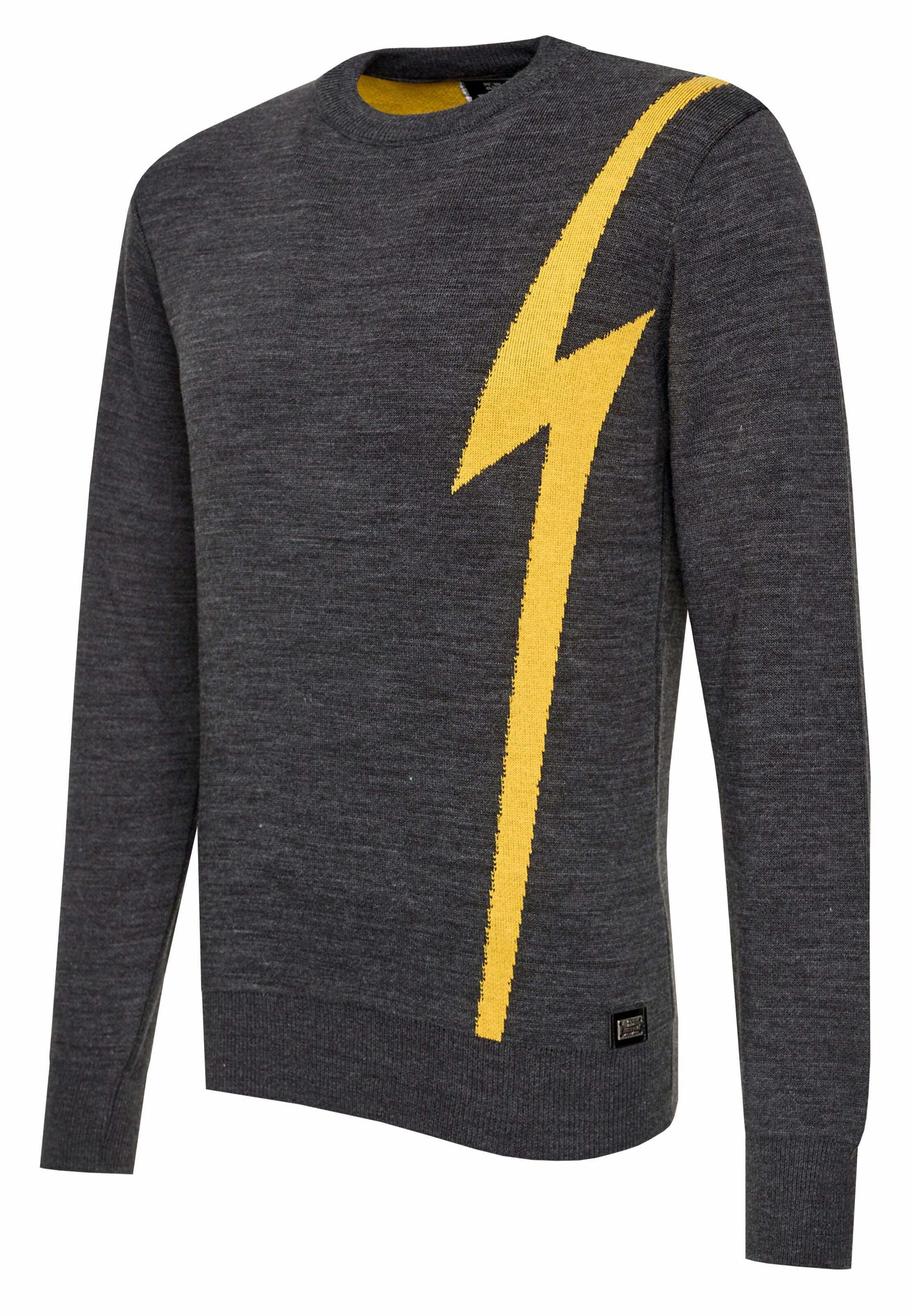 Rusty Neal Pullover in Grau