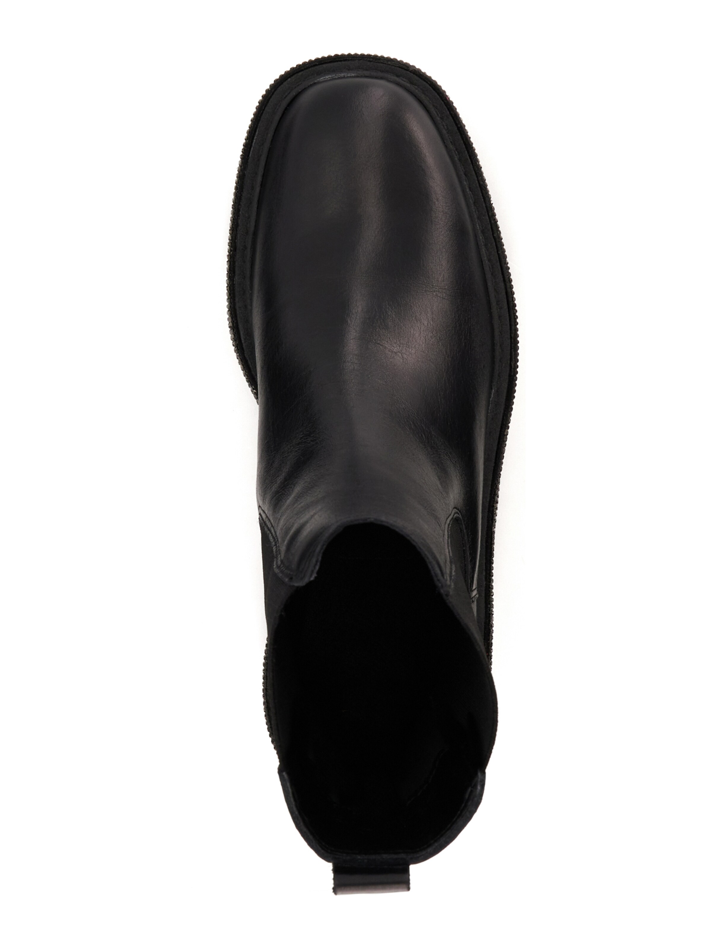 melns Dune LONDON Čelsijas zābaki 'PANICS'