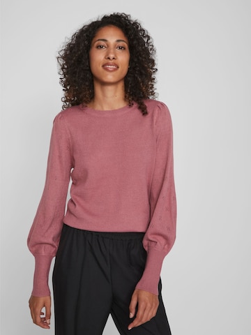 Pull-over 'Ava' VILA en rose : devant