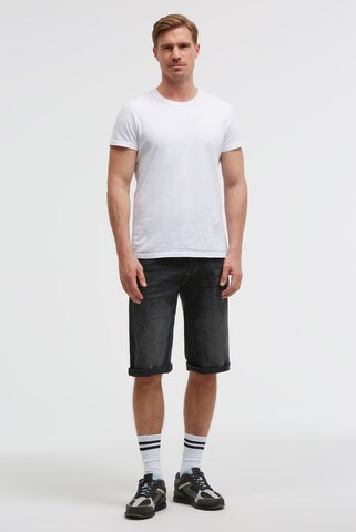 CAMP DAVID Regular Jeans 'NI:CK' in Black