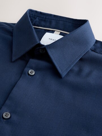 Coupe slim Chemise Next en bleu