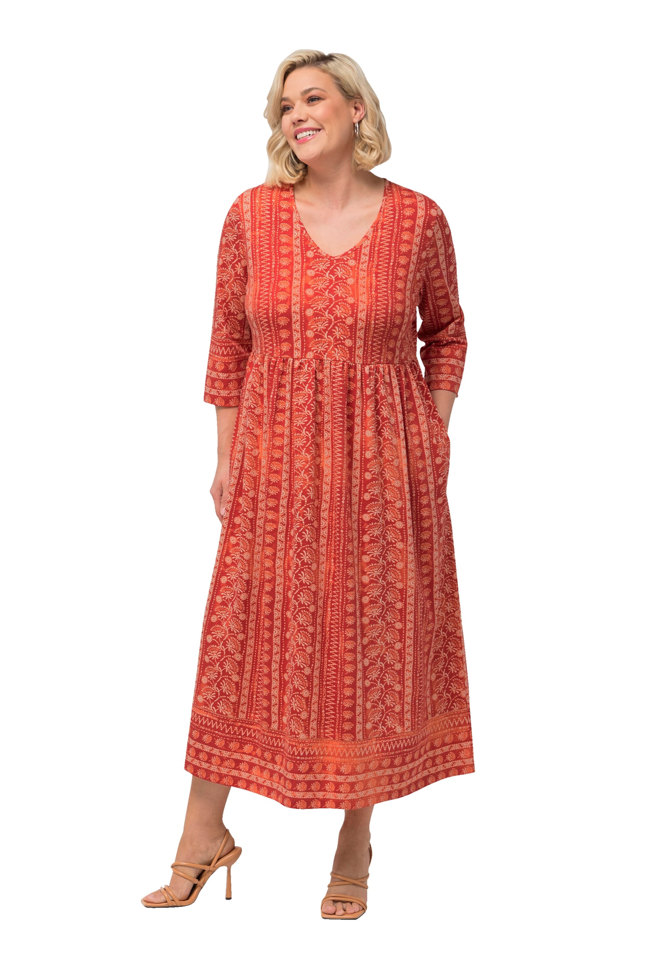 Ulla Popken Kleid in Orange