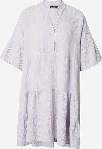 Zwillingsherz Shirt dress in Purple: front