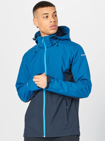 ICEPEAK Outdoor jacket 'BASSUM' in Blue: front