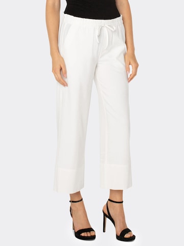 Liverpool Wide leg Pants in White