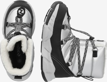 ZigZag Snowboots 'Turriea' in Zilver