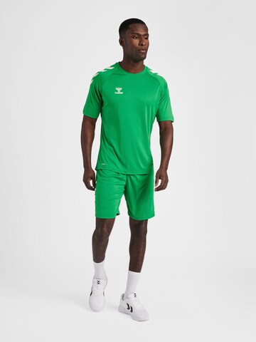 Hummel Functioneel shirt in Groen