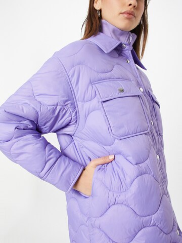 BOSS Black Prehodna jakna 'Palovi' | vijolična barva