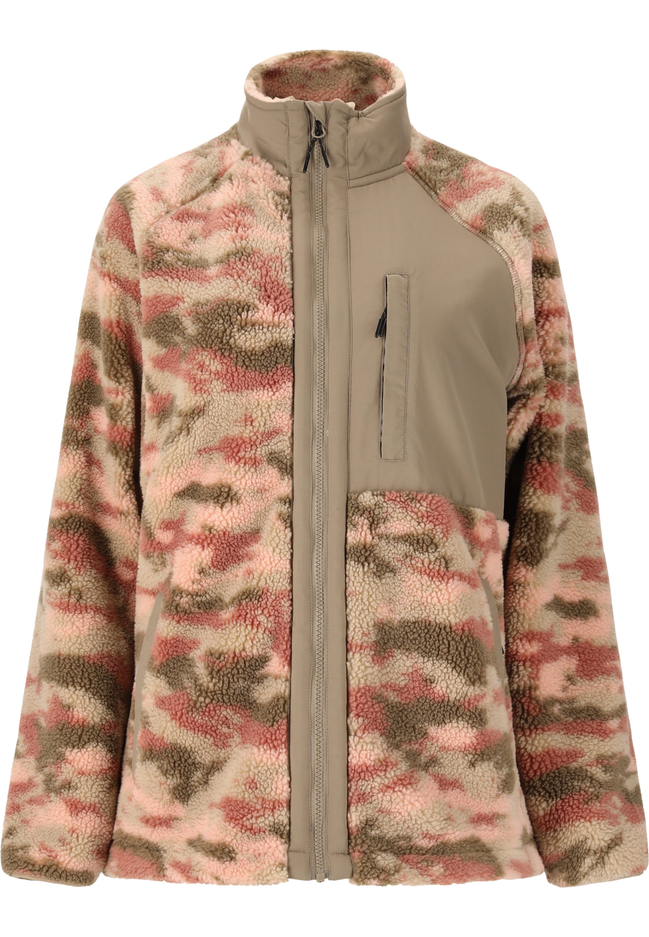 Whistler Fleecejacke 'Ellison' in Rot: Vorderseite