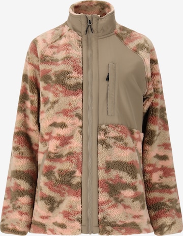 Whistler Fleecejacke 'Ellison' in Rot: Vorderseite