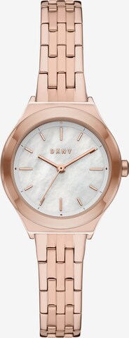 DKNY Analog Watch in Gold: front